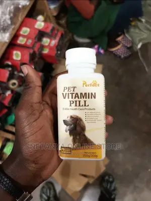 Pet Vitamin Pill.