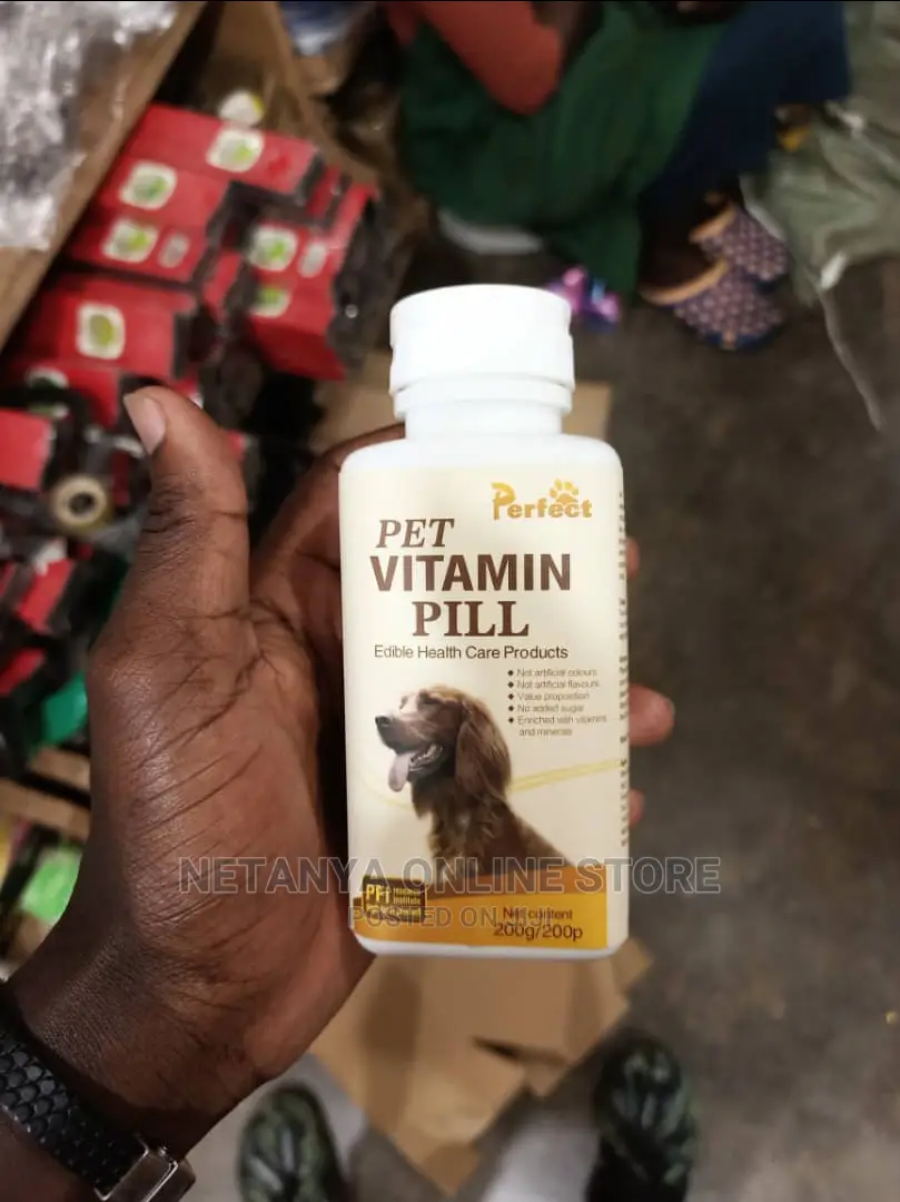 Pet Vitamin Pill.