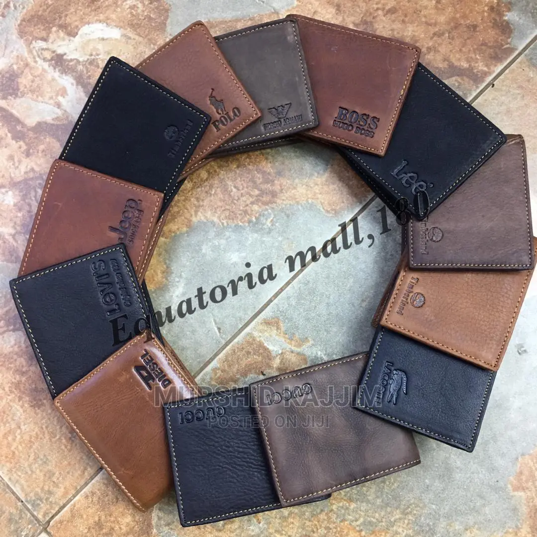 Wallets Pure Geniune Leather All Colours Brands.