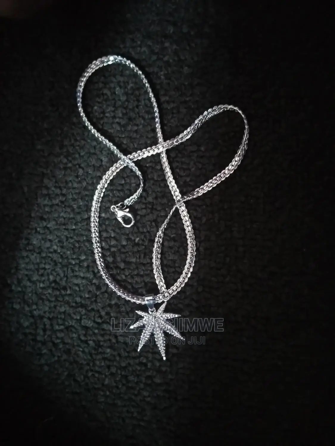 Men's Necklaces Available With a Weed Pendant