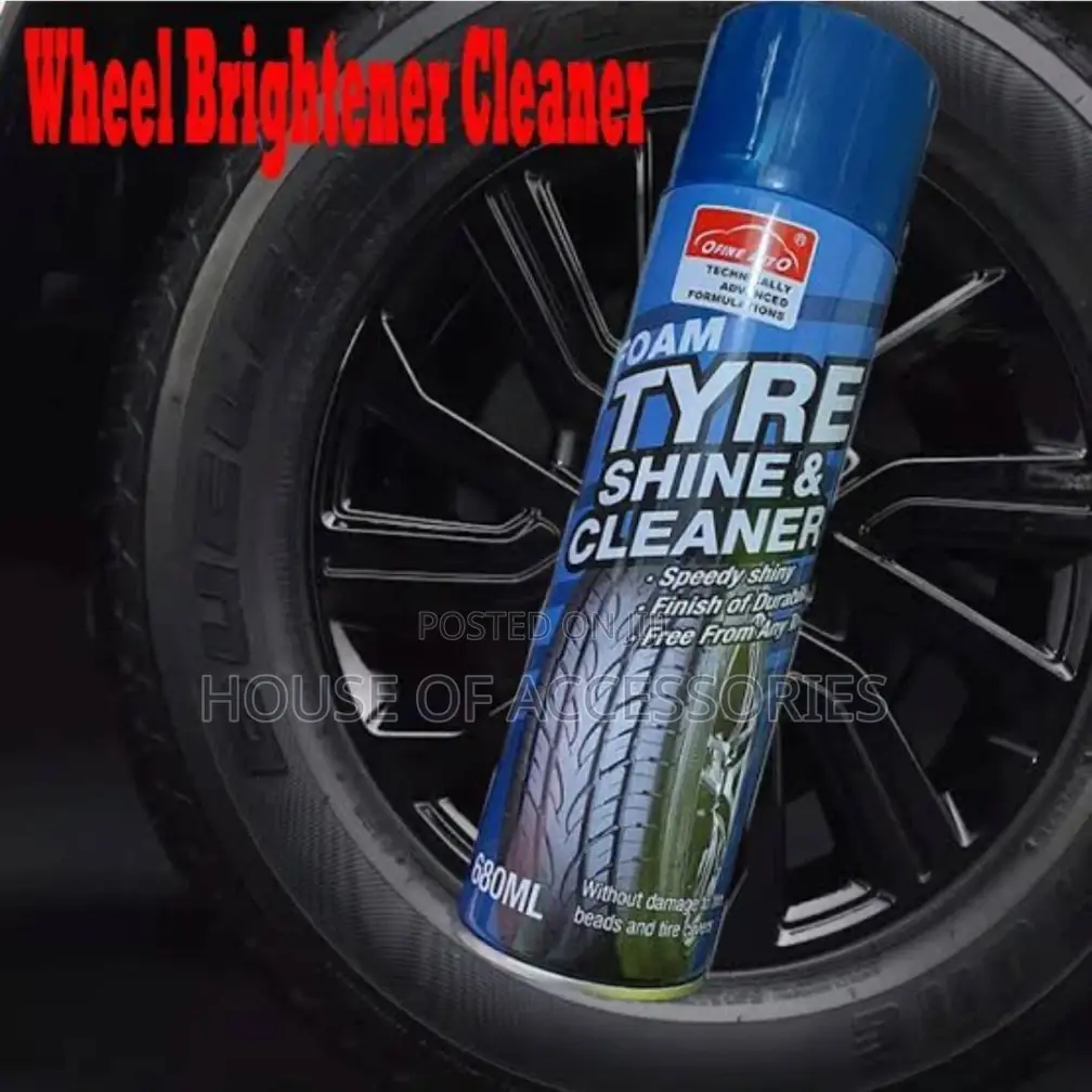 Foam Tyre Shine and Cleaner