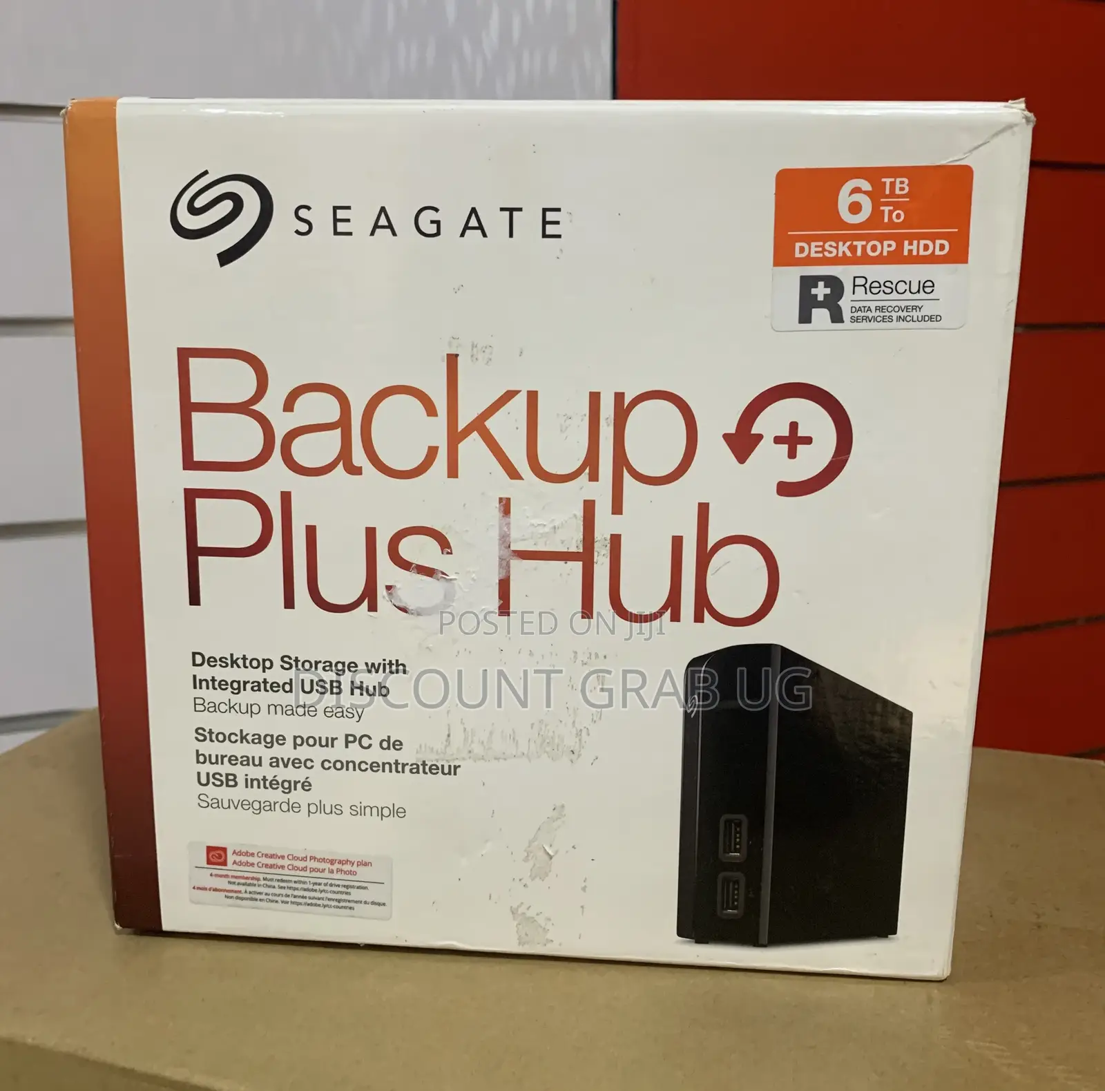 Seagate 6tb Backup Plus External Harddrive
