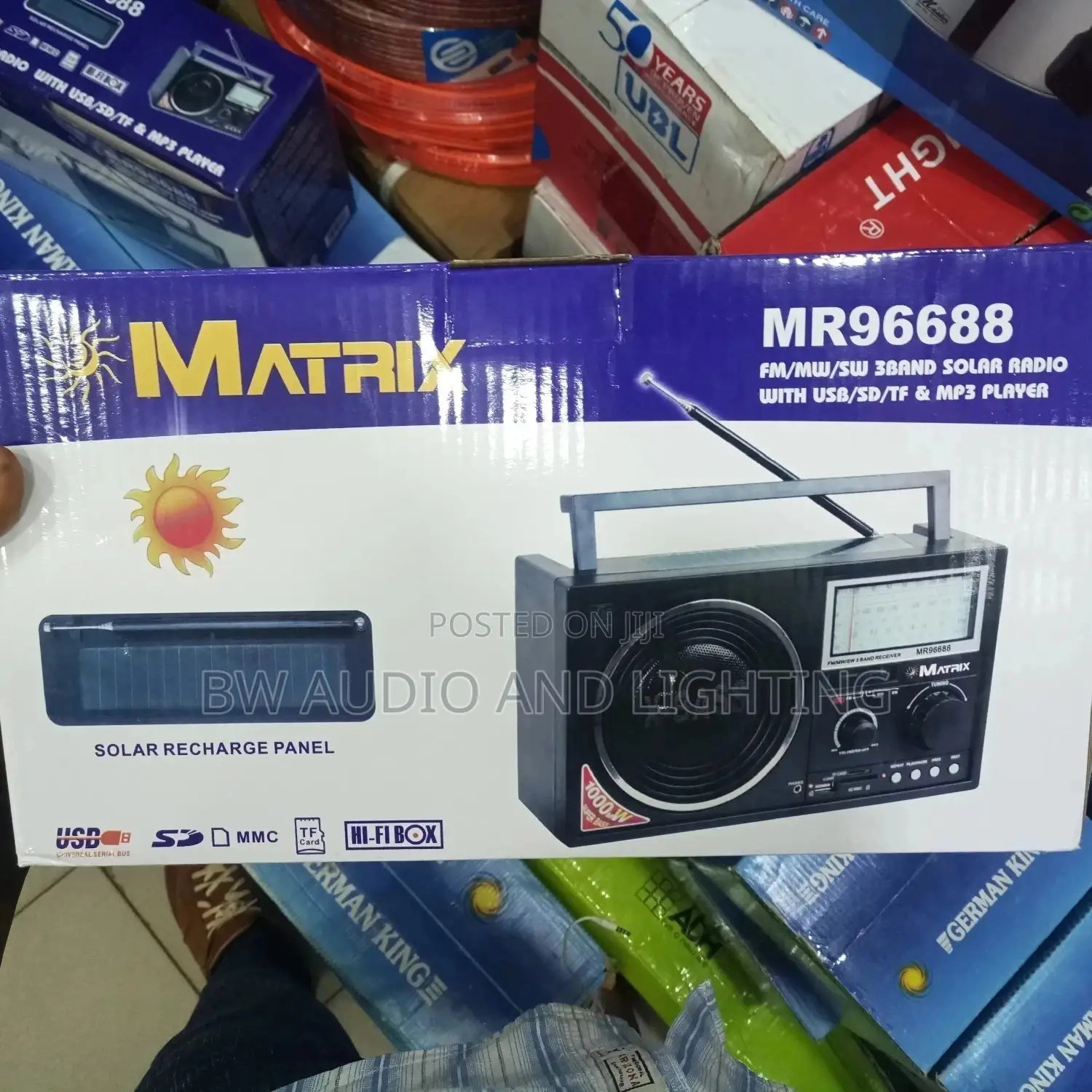 Matrix USB Rechargeable Radio