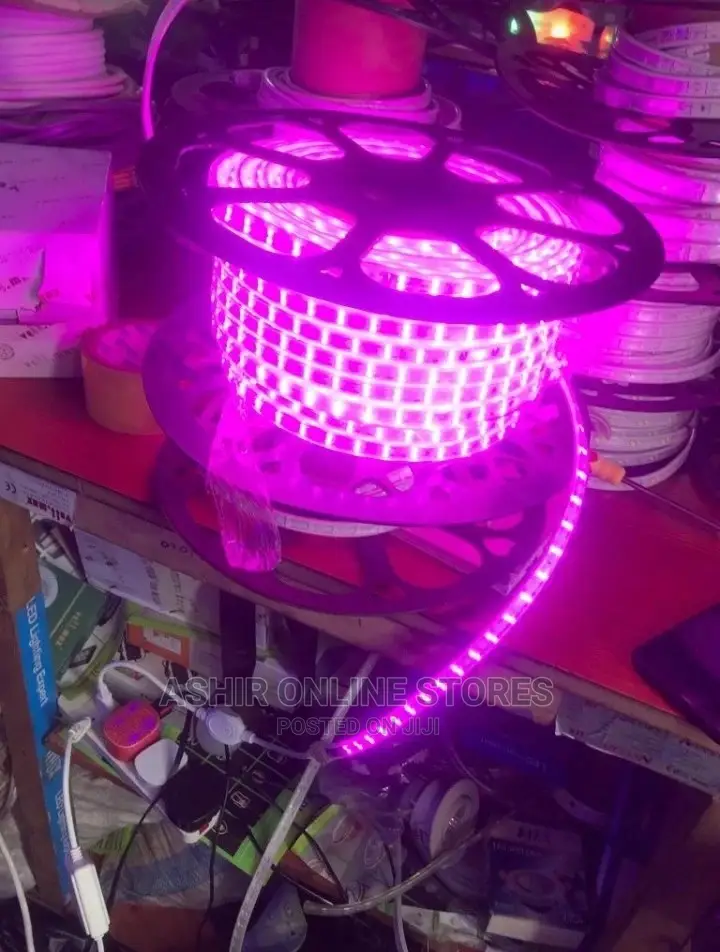 Purple LED Strip Light for 50 Meters