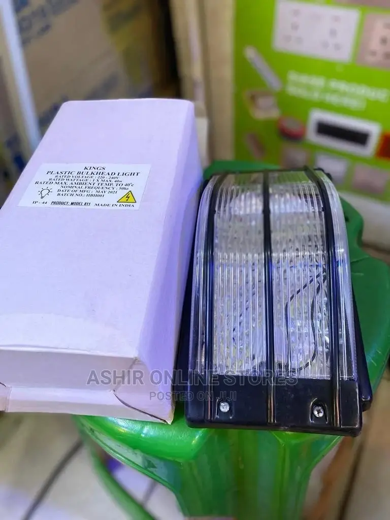 Plastic Bulkhead Security Light