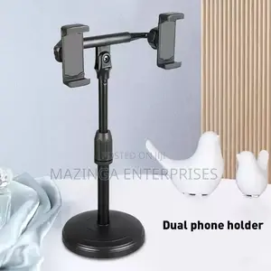 Dual Adjustable Mobile Phone Holder(Good for Tiktokers)