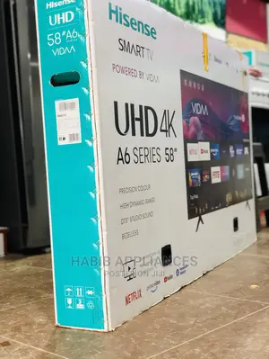 Photo - Hisense 58 Inches Smart Tv Ultra HD 4k