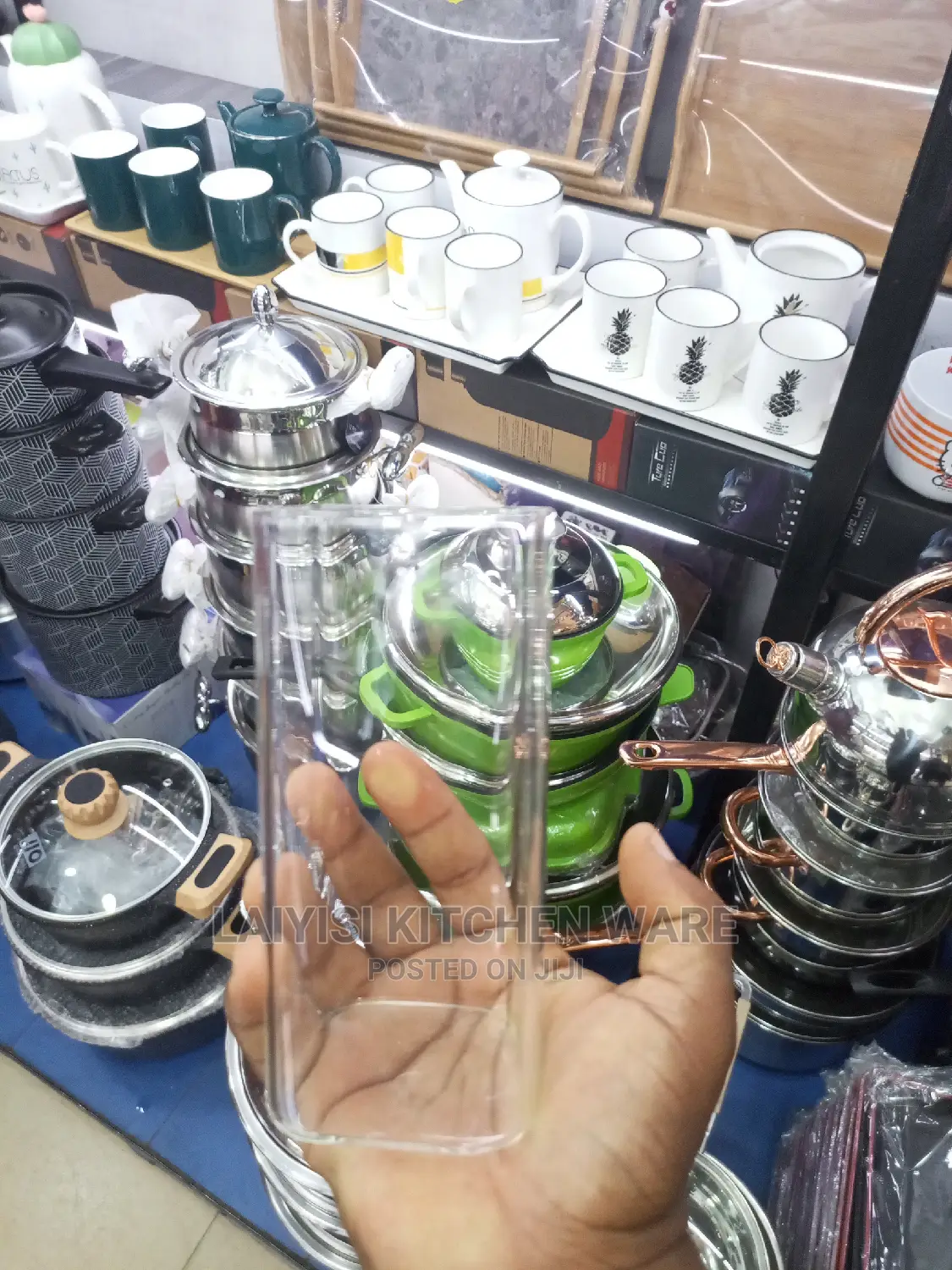 12pieces of Unique 4sided Juice Glass