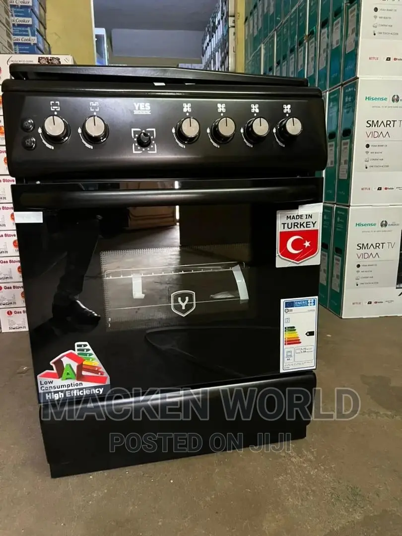 6640 Yes Full Gas Cooker 60by60cm