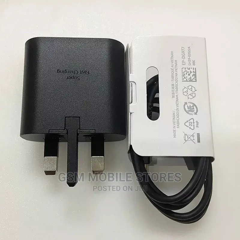 Official Samsung 25W PD Fast Charging USB-C UK Wall Charger