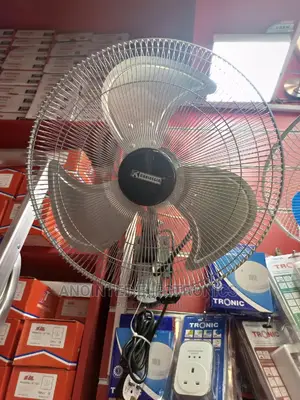 Wall Industrial Fan With a Remote