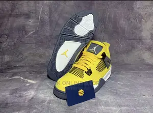 Air Jordan 4 Retro GS "Lightning 2021" 408452-700
