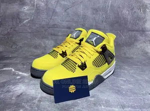 Air Jordan 4 Retro GS "Lightning 2021" 408452-700