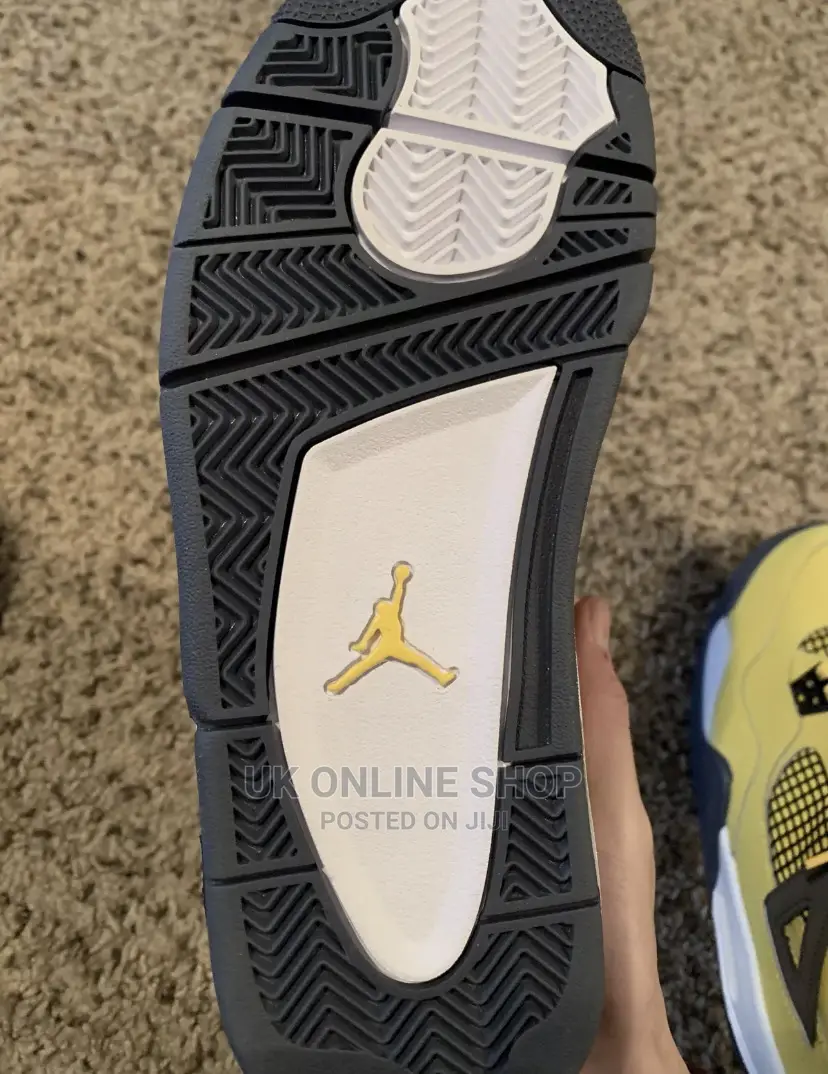 Air Jordan 4 Retro GS "Lightning 2021" 408452-700 Size