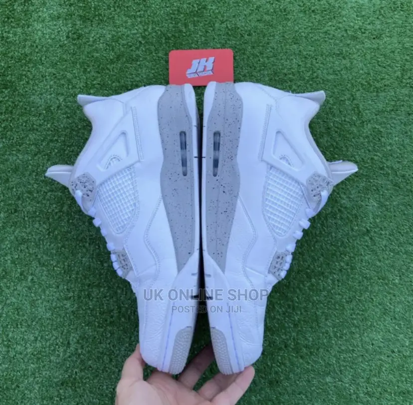 Nike Air Jordan 4 Retro White Oreo Size 14 OG Box