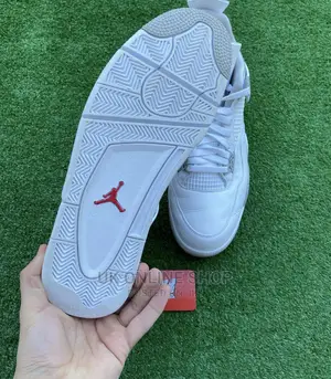 Nike Air Jordan 4 Retro White Oreo Size 14 OG Box