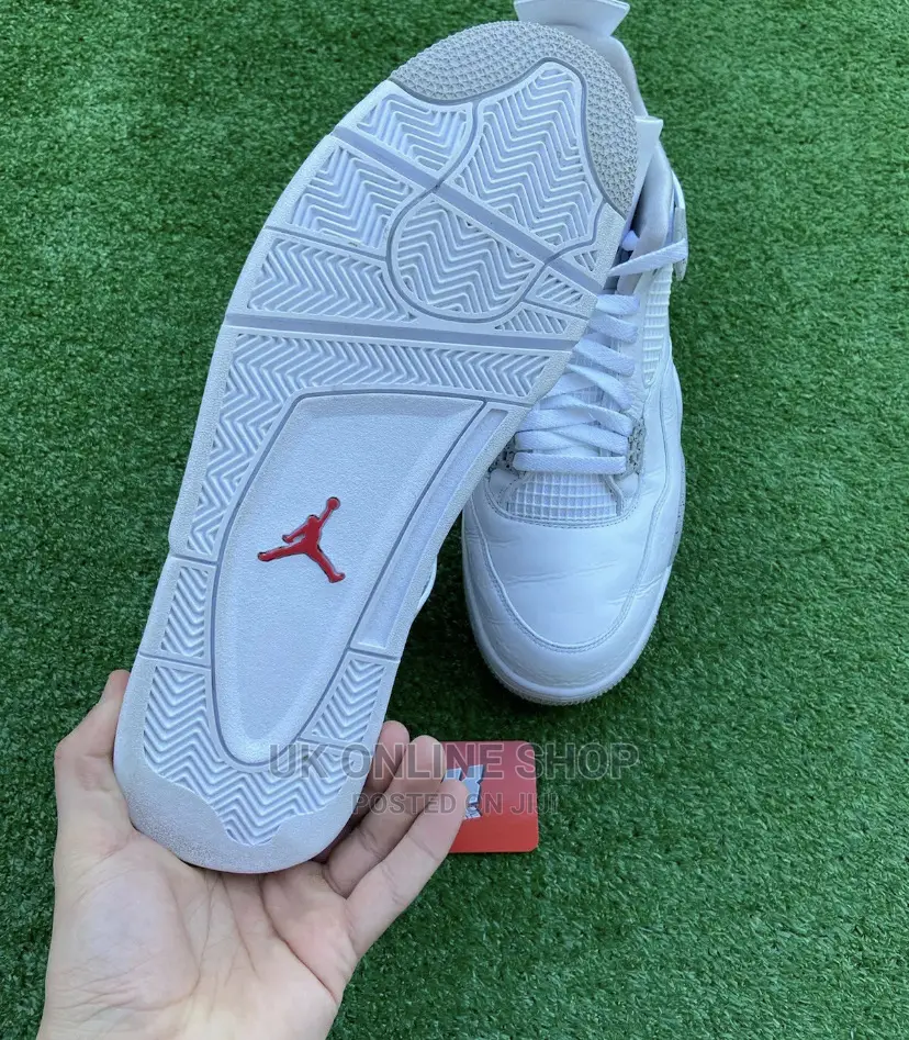 Nike Air Jordan 4 Retro White Oreo Size 14 OG Box