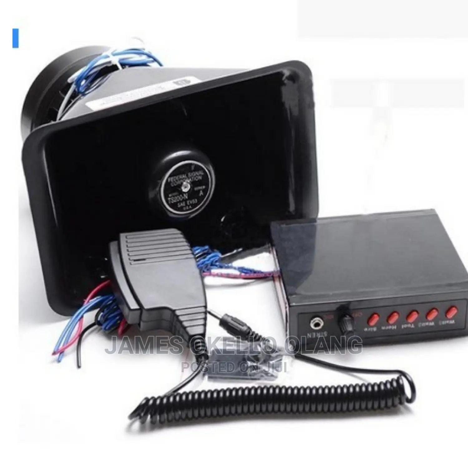 Car Loud Emergency Siren