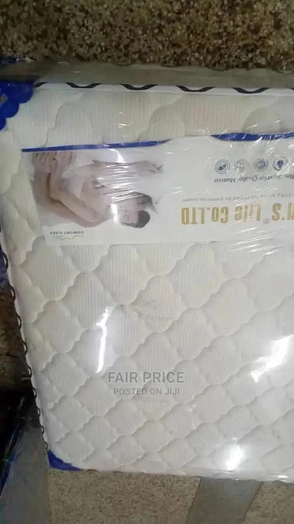 Spring Mattress 6*6 (White)
