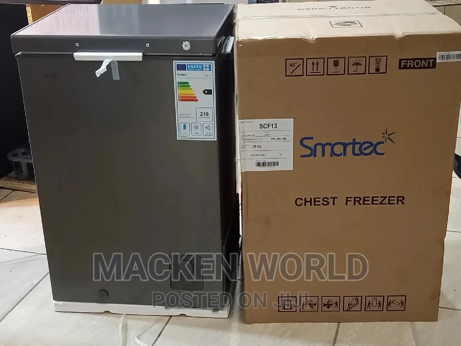 130L Smatec Deep Freezer