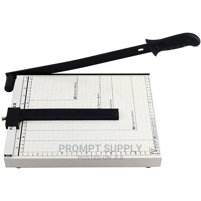 A4 Size Manual Paper Trimmer Cutter Machine - Soft White