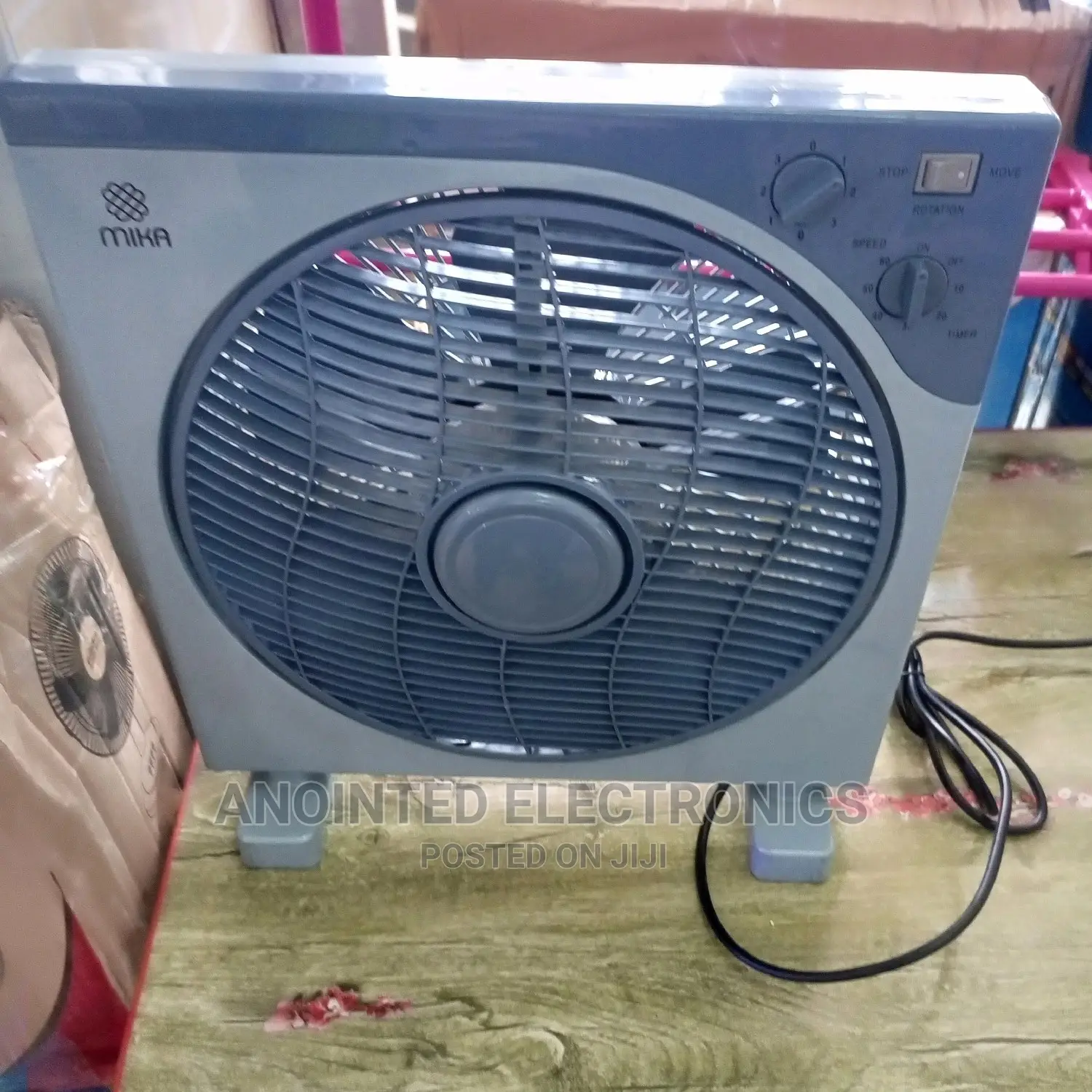 Mika Box Table Fan