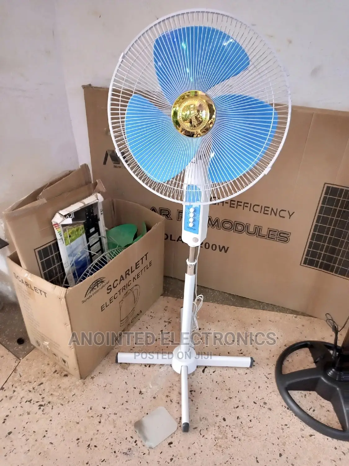 Stand Fan Evarnal