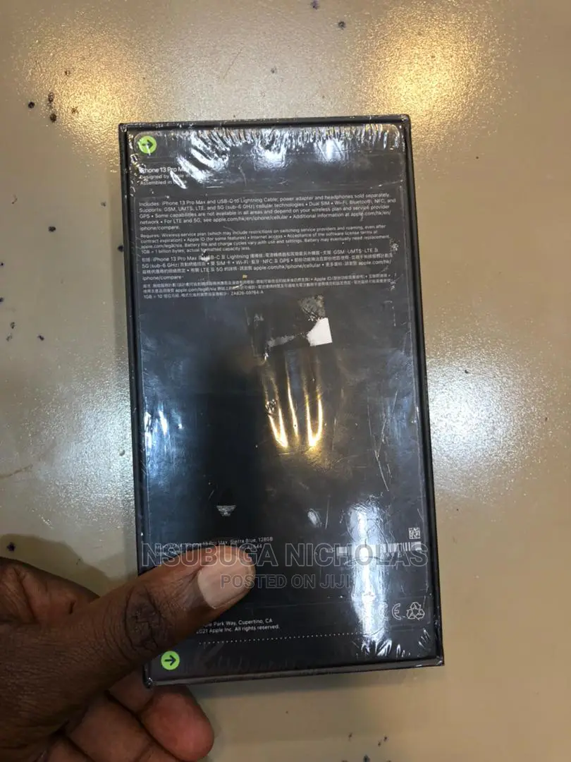 New Apple iPhone 13 Pro Max 128 GB Blue