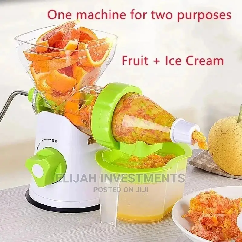 Plastic Fruit/ Vegetable Manual Juicer