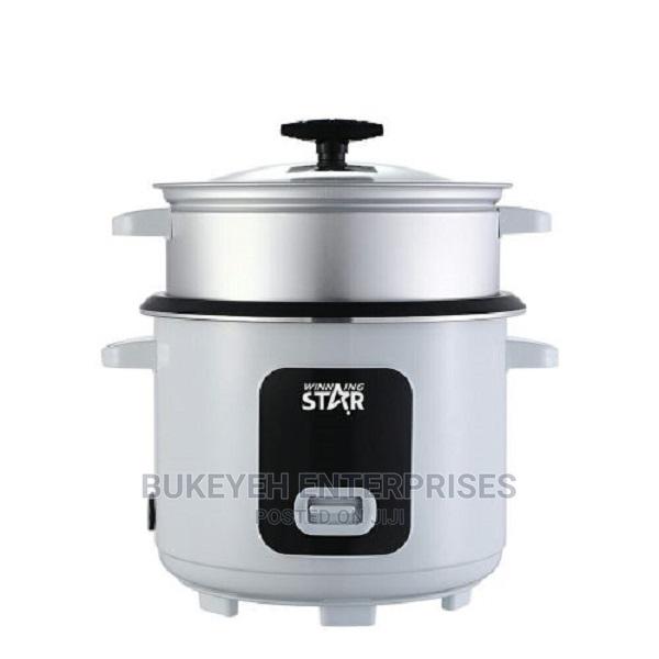 Winningstar 2.2L Rice Cooker With Steamer and Heavy Duty Hea in Nakawa