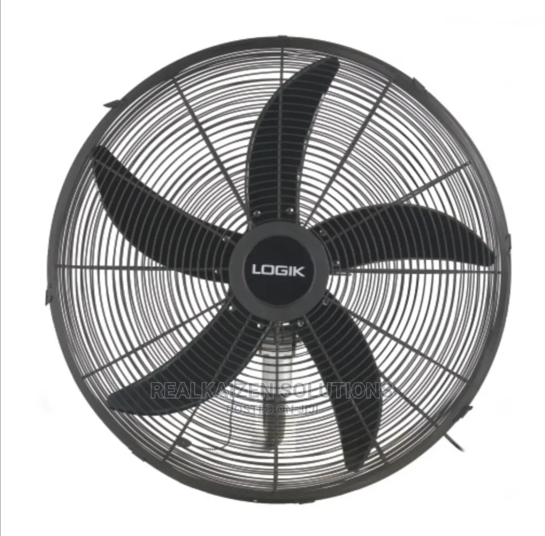 LOGIK 65cm High Velocity Heavy Duty Industrial Wall Fan 280W