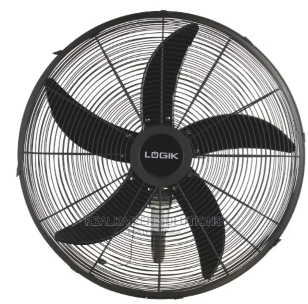 LOGIK 65cm High Velocity Heavy Duty Industrial Wall Fan 280W