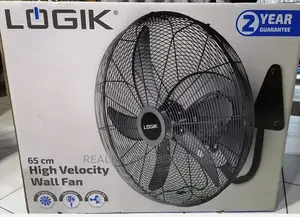 LOGIK 65cm High Velocity Heavy Duty Industrial Wall Fan 280W