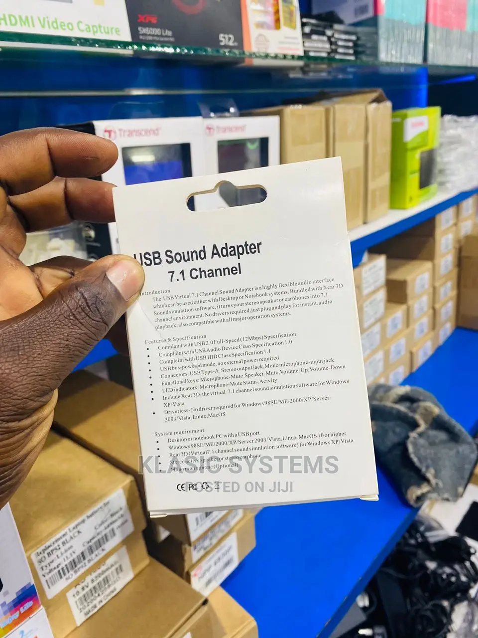 USB Sound Adapter 7.1channel