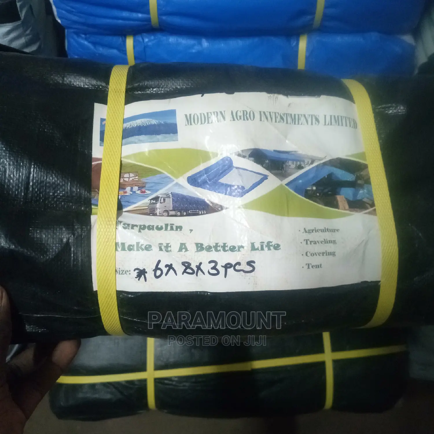 Tarpaulins/Matundubaali Tear Resistant (3 Pieces)