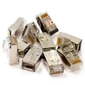 100 Pack Metallic Rj45