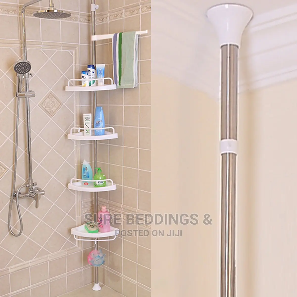 Multi Corner Bathroom Shelf