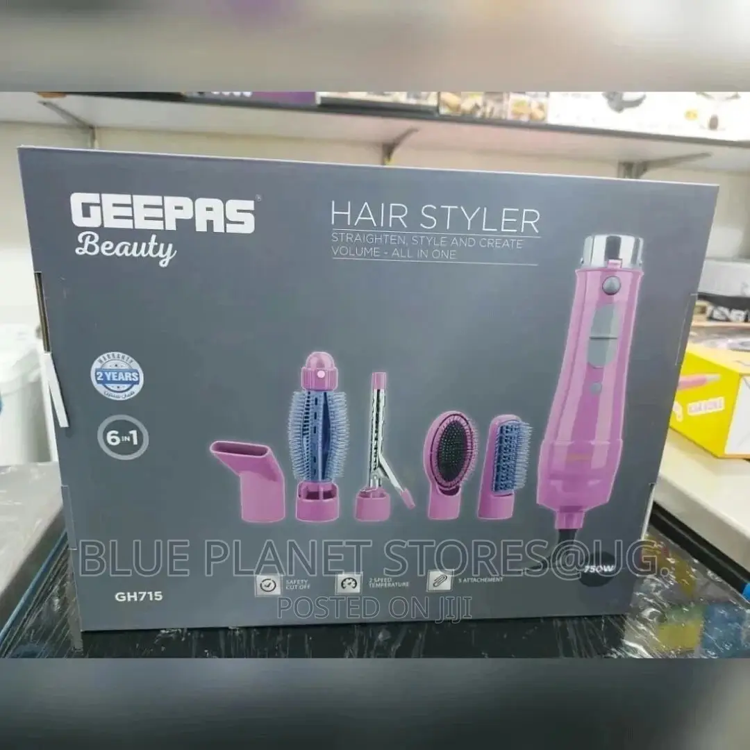 Geepas 6_in_1 [750w] Hair Styler ( GH-715 )