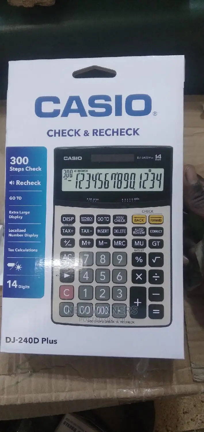 Casio Business Calculator
