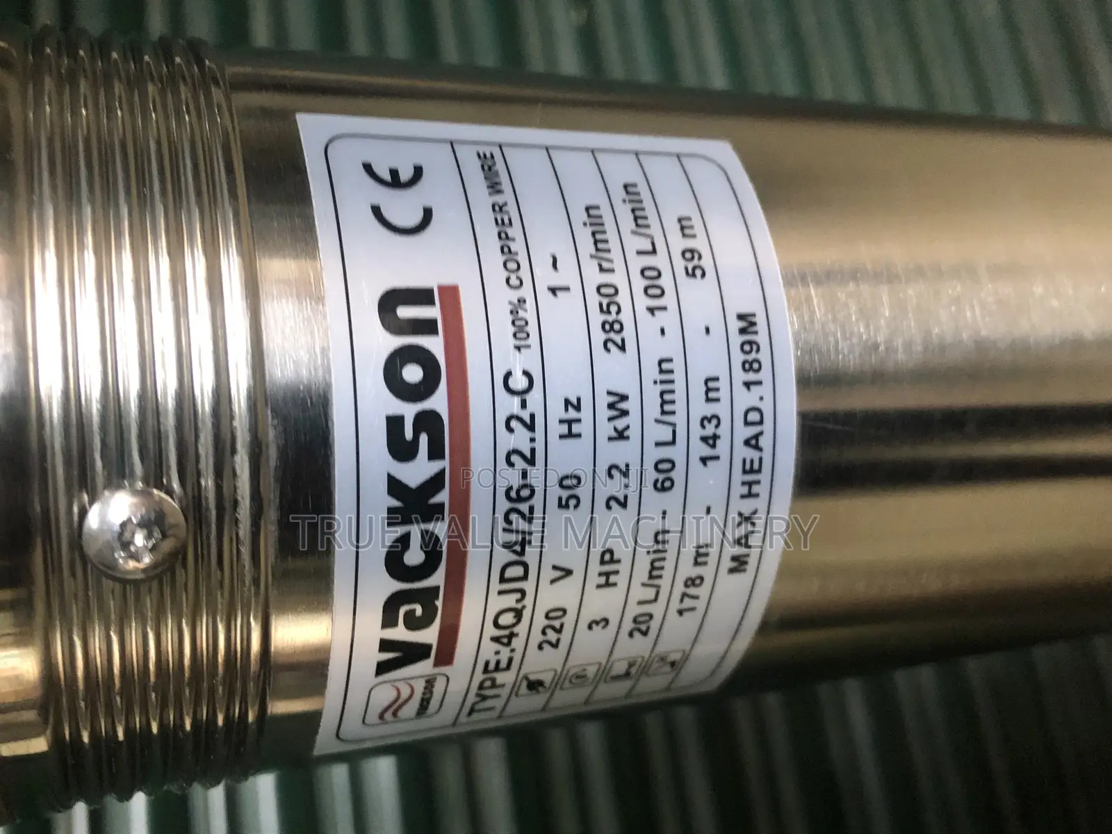 189m Submersible Water Pump Boo