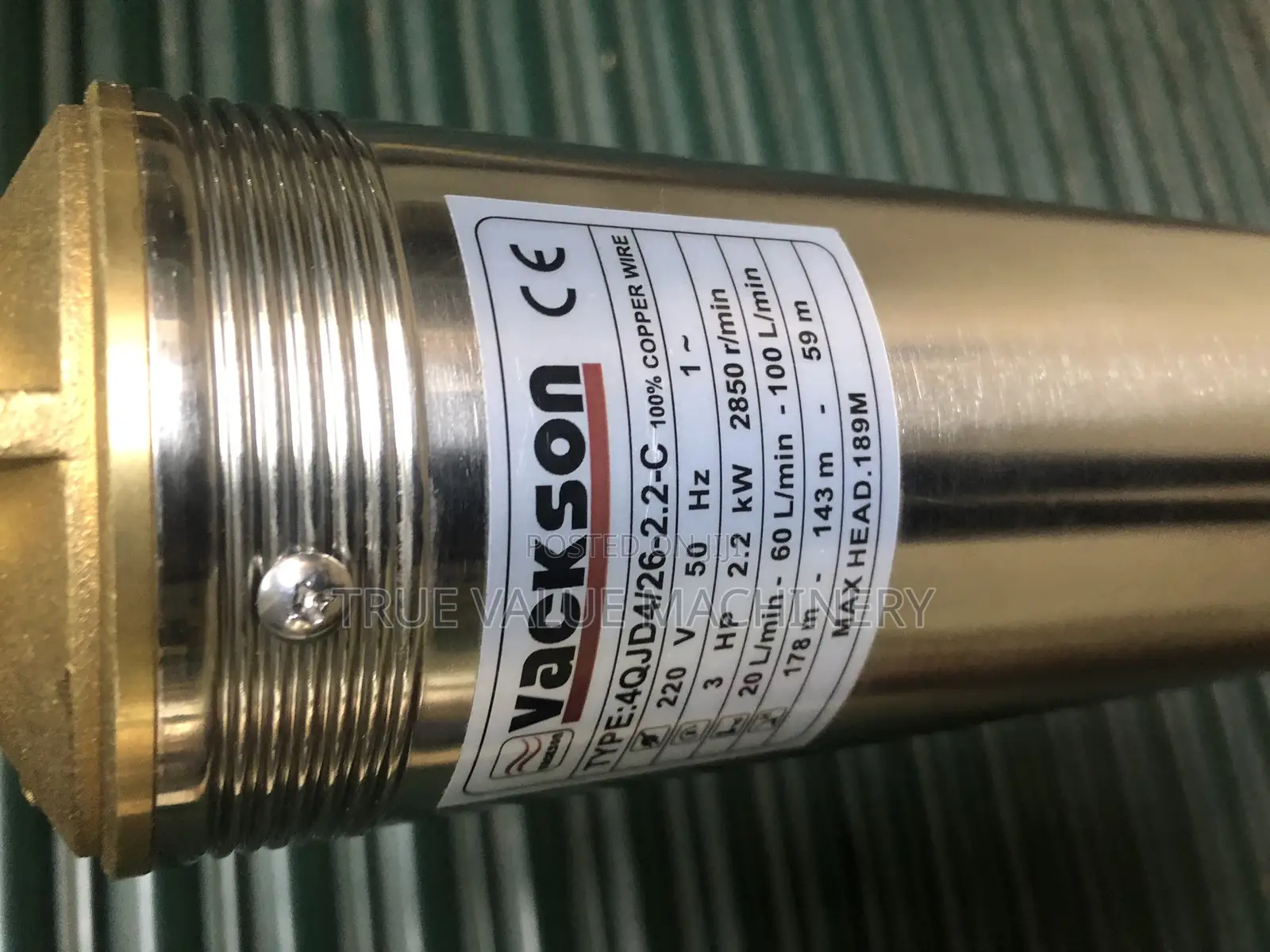 189m Submersible Water Pump Boo