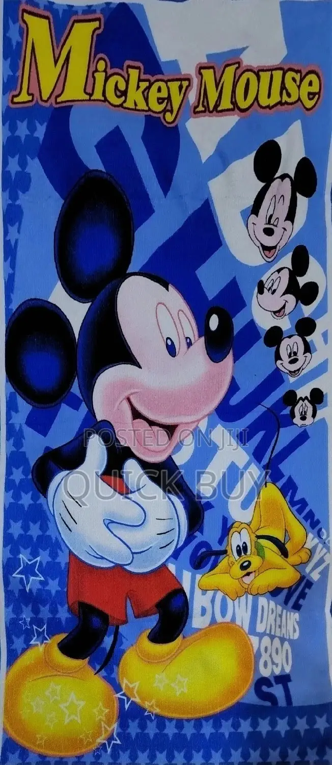 Kids Cartoon Character Towels