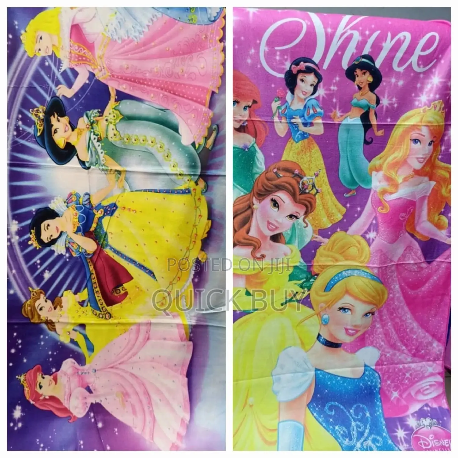 Kids Cartoon Character Towels