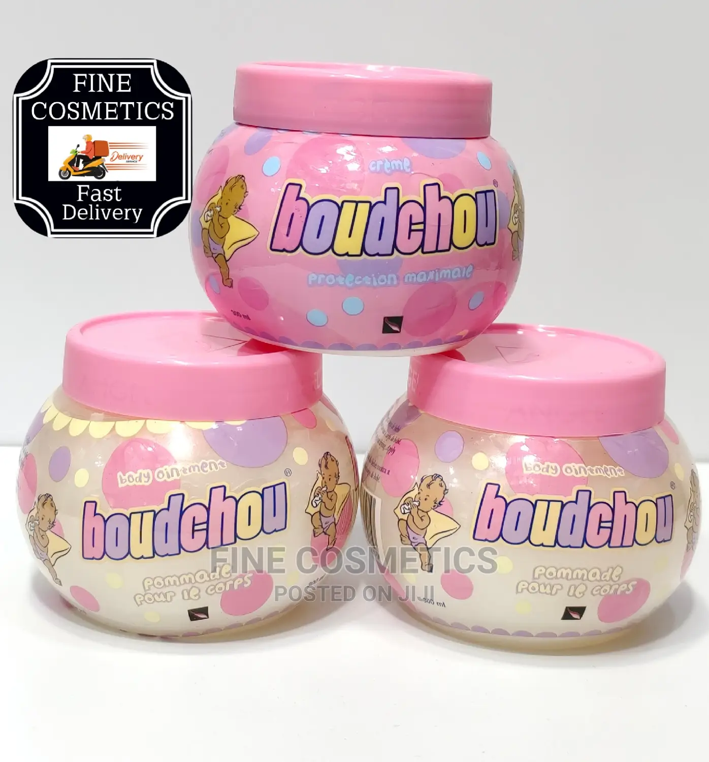 Boudchou Skin Care Program for Kids Cream or Jelly Big Size