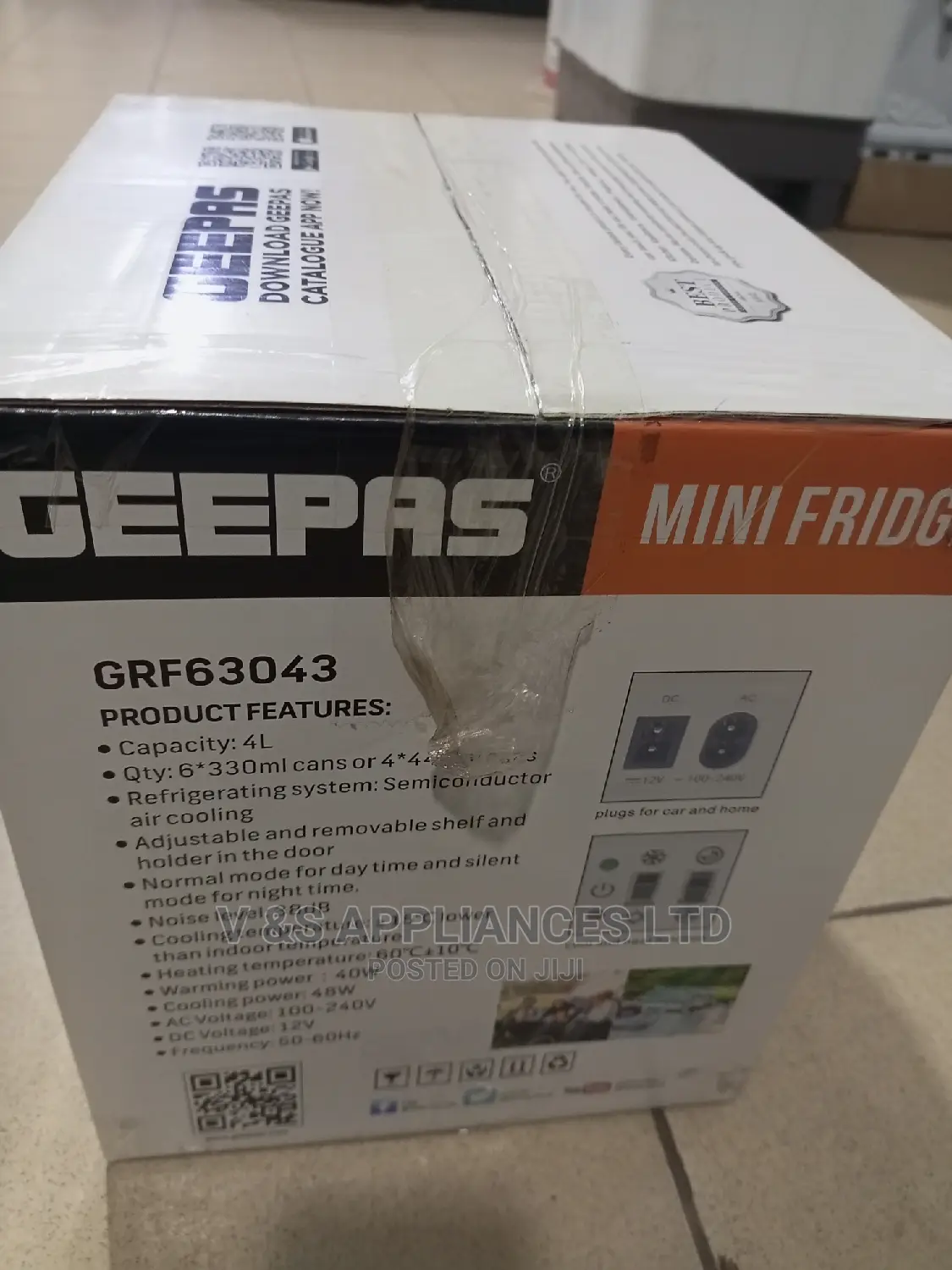 Geepas Mini Fridge