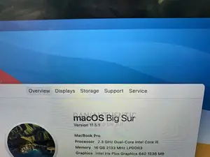 Laptop Apple MacBook Pro 2017 16GB Intel Core I5 SSD 256GB