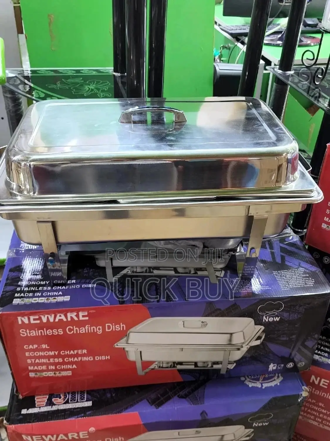 Triple Compartments Stainless Steel Chaffing Dishes