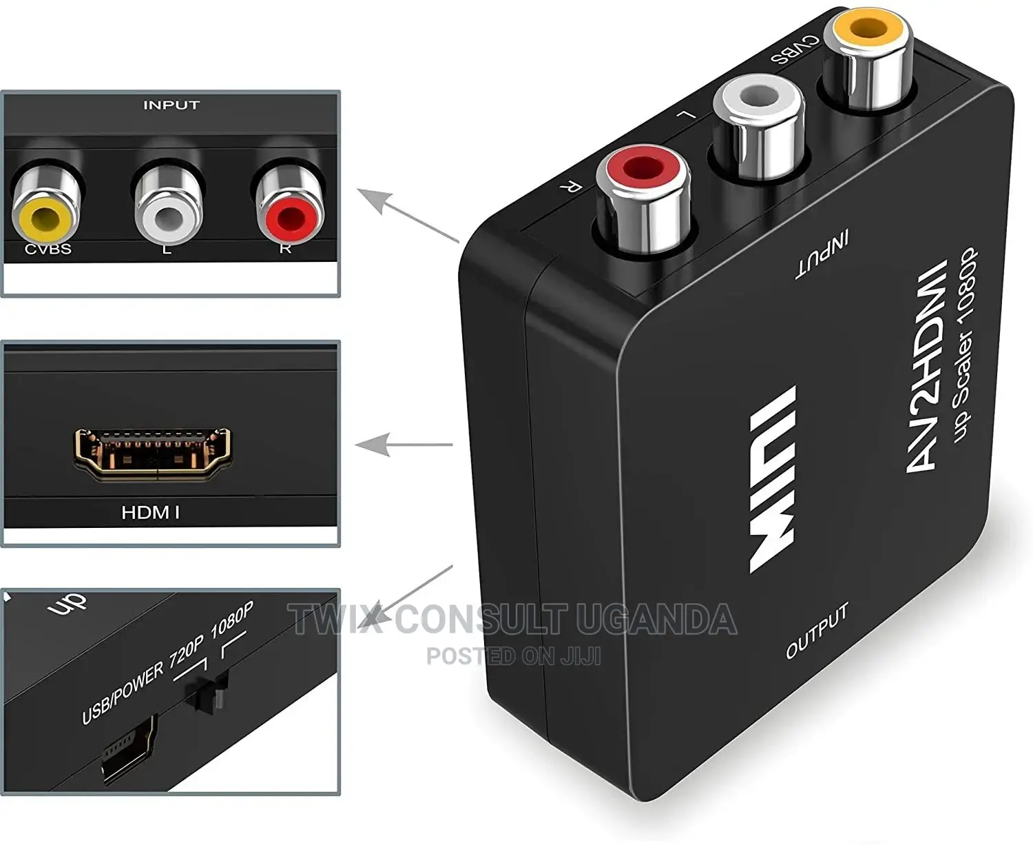AV2HDMI Mini Video AV to HDMI Converter