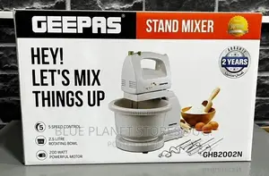 Geepas 2.5litres Stand Mixers (GHB-2002N)