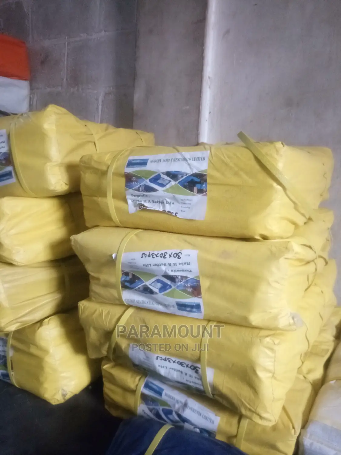 Tarpaulins/Matundubaali (30x30x3pcs )